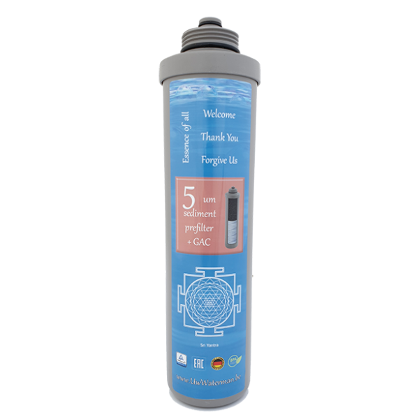 Natural Flow Prefilter 5u sediment + GAC
