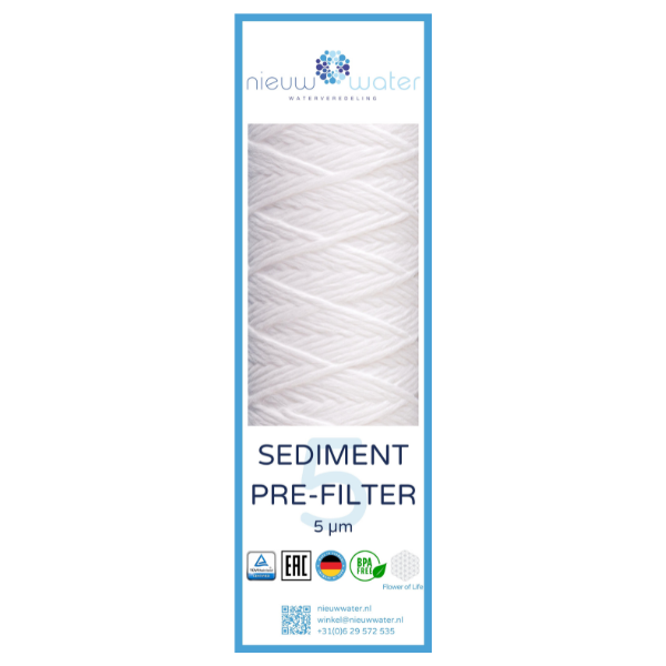 Natural Flow - Sediment voorfilter 5 micron - 1 st.