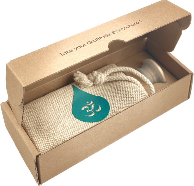 OM Waterfles Flying Gratitude kit