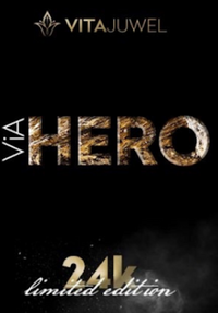 VitaJuwel ViA! Drinkfles en #039Hero en #039 24k Limited Edition